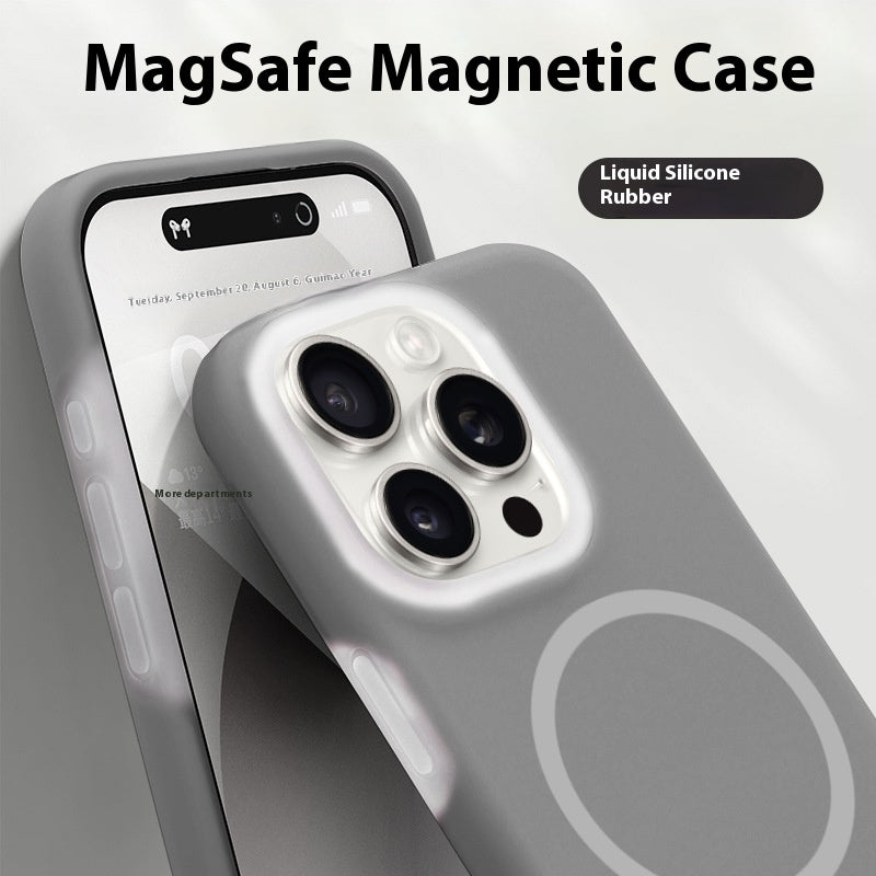 Solid Color Jelly Magnetic Phone Cases in Vibrant Shades