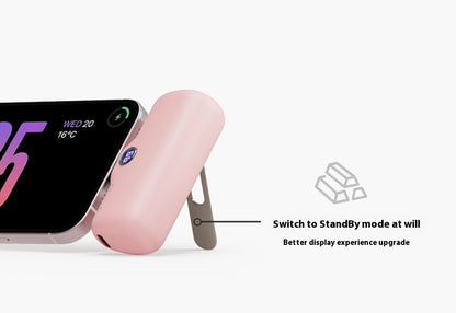 LPOS01L Power Bank 5000mAh with 5V-3A and 9V-2A Charging Options - Pink / 5000 MA