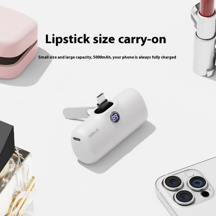 LPOS01L Powerbank 5000mAh med laddningsalternativ på 5V-3A och 9V-2A