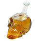 Crystal Skull Glass Bottle 350 ml Whiskey Liquor Decanter Gift Carafe