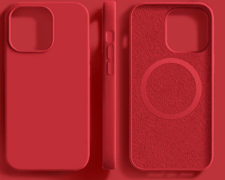 Liquid Silicone Phone Case with Shockproof and Anti-Fingerprint Features