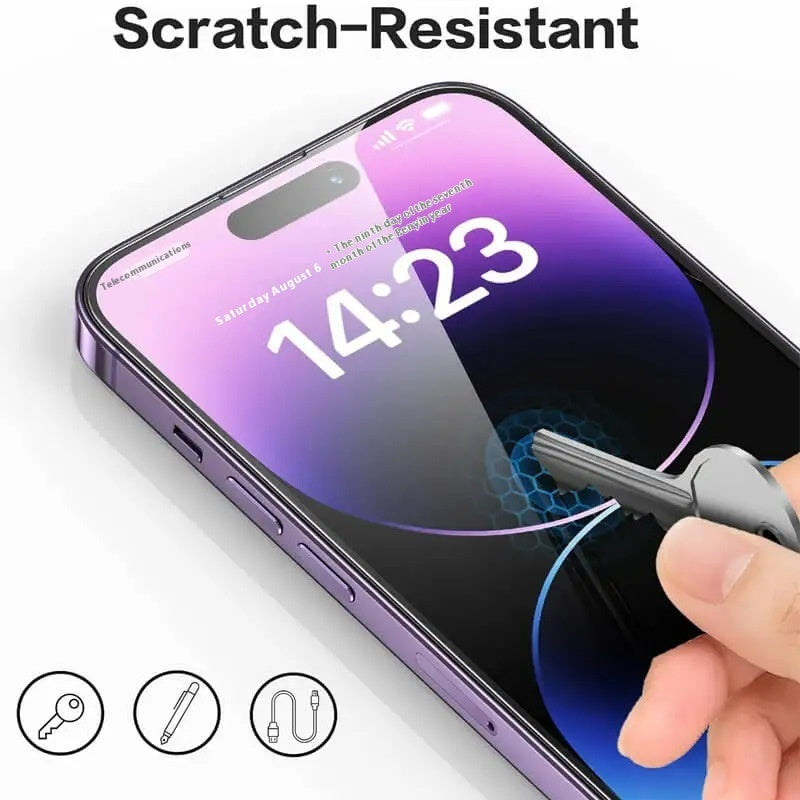 Härdat Glas Heltäckande Skärm 15 Silkskärm X Två Starka Xs HD 12 Mobiltelefonfilm