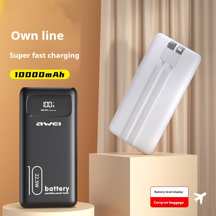 P168K P169K och P133K Power Banks Kompakta Bärbara Laddare