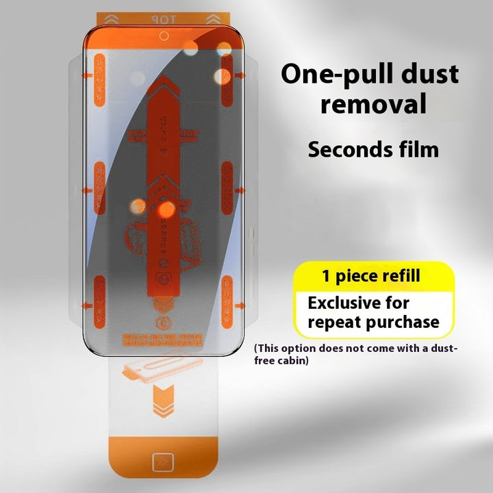 Mobiltelefonfilm insynsskydd helskärm dammfri