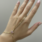 VIP Pink Sequin Hand Chain Bracelet