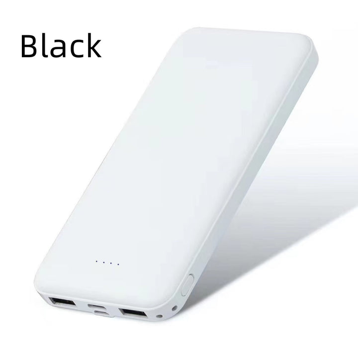 Mini Mobile Power Bank 10000mAh with Charging Cable and Manual