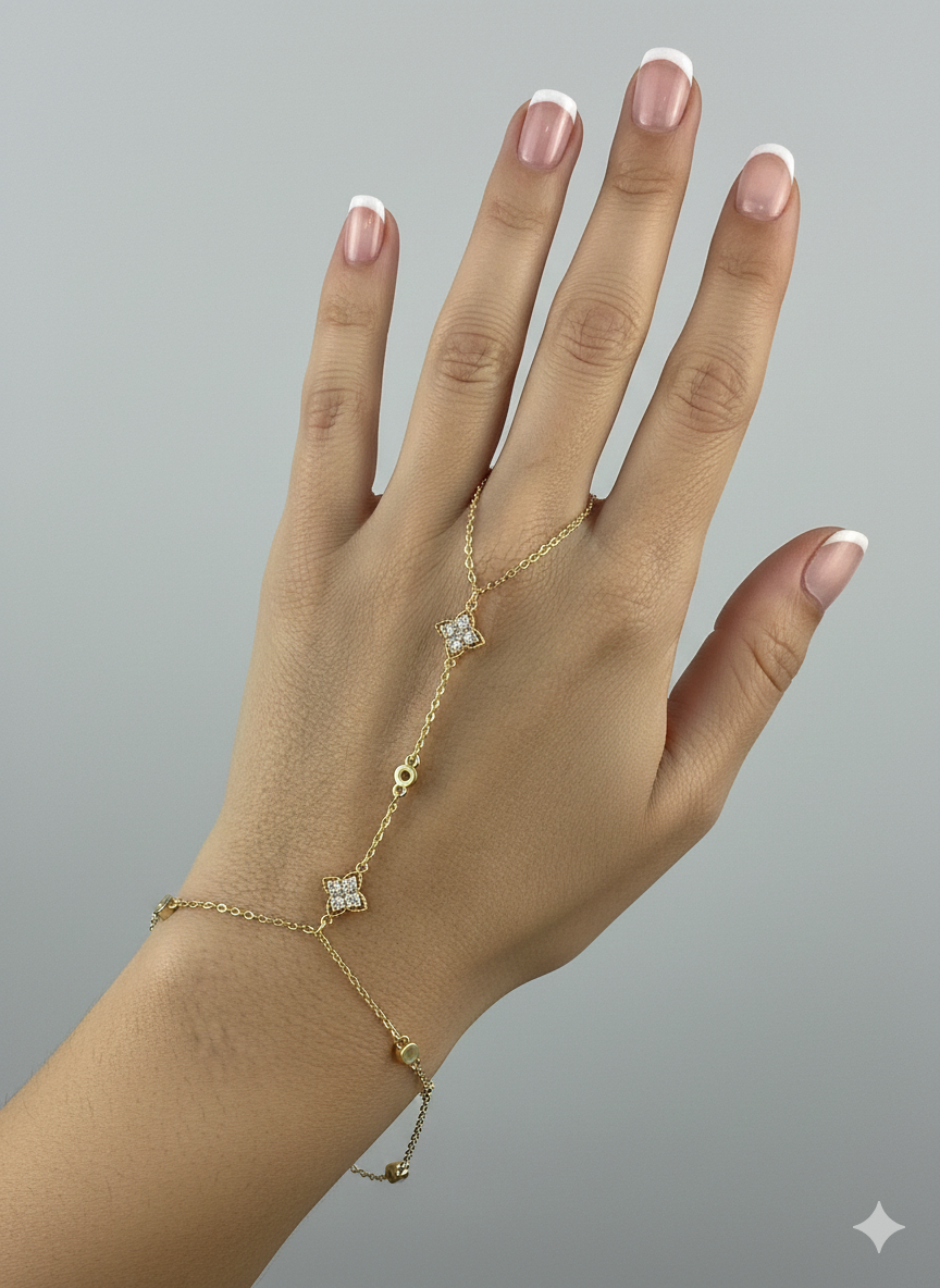 VIP Branded Hand Chain Bracelet