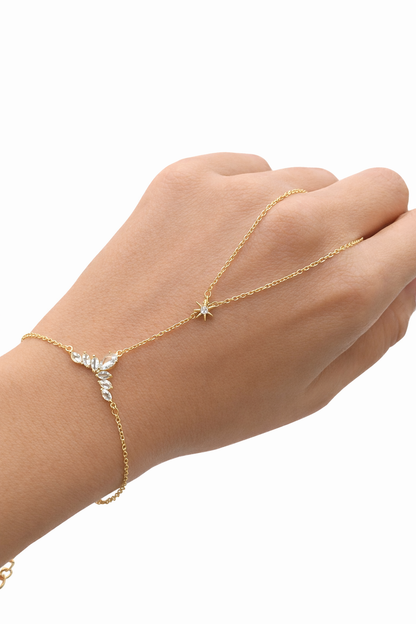 VIP Queen Hand Chain Bracelet