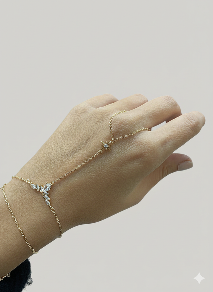 VIP Queen Hand Chain Bracelet