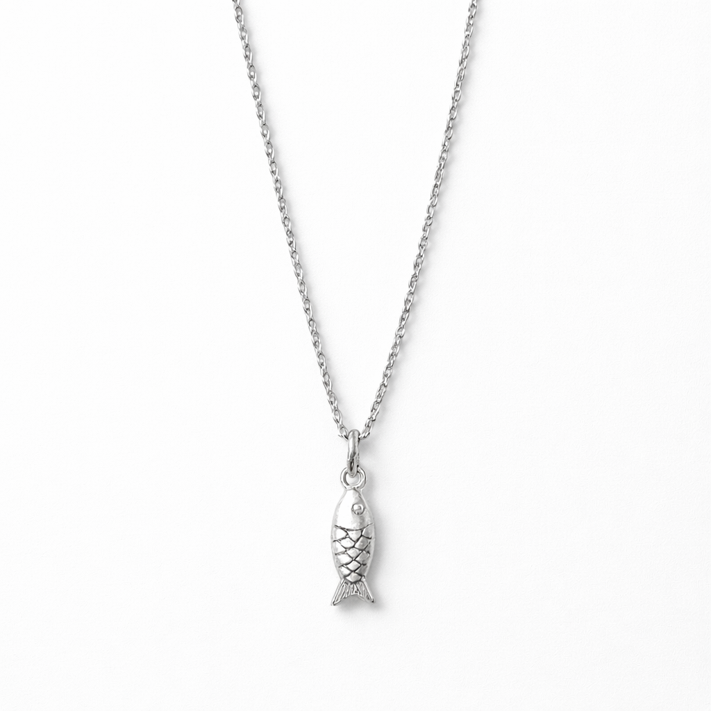 Stainless Steel Fish Necklace for Women
