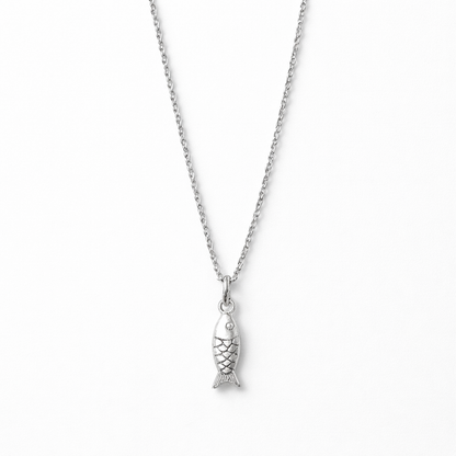 Stainless Steel Fish Necklace for Women