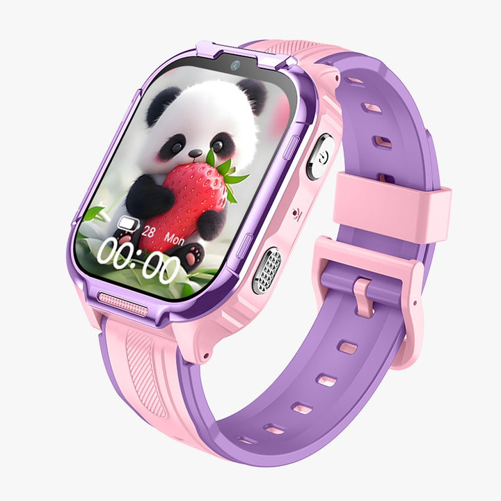 4G Kids Smart Watch with GPS Tracker, Video Call, SOS Safety Alert, WiFi Positioning, Camera, Sleep Monitor & Pedometer – Smartwatch for Boys and Girls