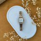 Retro Minimal Square Dial Women’s Watch