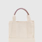 Soft Cream Canvas Tote Bag For Women