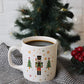New Year Nutcracker Tree Mug 10 cm Ceramic Christmas Cup