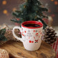 Christmas Joy Mug New Year Ceramic Cup 9 cm