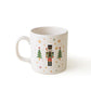 New Year Nutcracker Tree Mug 10 cm Ceramic Christmas Cup