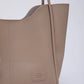 Mink SHK108 faux leather women hand and shoulder bag with wallet and makeup bag
