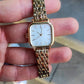 Retro Minimal Square Dial Women’s Wrist Watch