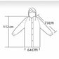 Black Waterproof & Windproof Raincoat