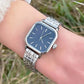 Retro Minimal Square Dial Women’s Watch | Elegant Wrist Watch