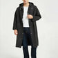 Black Waterproof & Windproof Raincoat