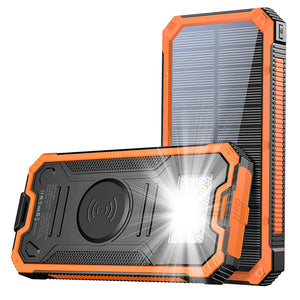 Industrial Style Solar Charging Unit Power Bank with Solar Energy