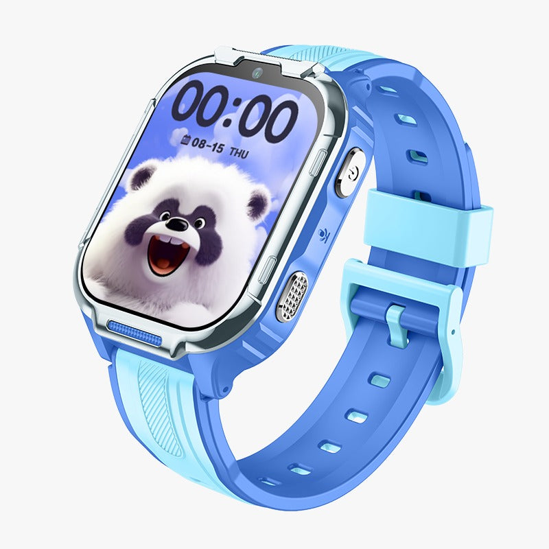 4G Kids Smart Watch with GPS Tracker, Video Call, SOS Safety Alert, WiFi Positioning, Camera, Sleep Monitor & Pedometer – Smartwatch for Boys and Girls