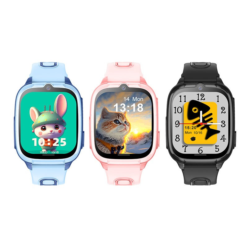 4G Kids Smartwatch D53 GPS Locator Tracker Video Call Smart Watch for Children Waterproof SOS Anti-Lost Watch Parent Control App
