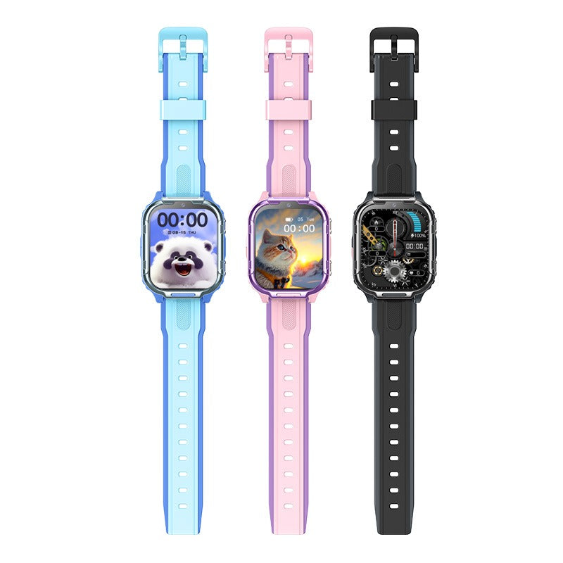 D55 Kids Smartwatch Android with GPS Tracker SIM Card Child Smart Watch for Calling Location Tracking Safety Monitoring