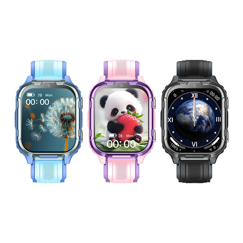 D55 Kids Smartwatch Android with GPS Tracker SIM Card Child Smart Watch for Calling Location Tracking Safety Monitoring