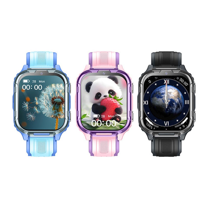 4G Kids Smart Watch with GPS Tracker, Video Call, SOS Safety Alert, WiFi Positioning, Camera, Sleep Monitor & Pedometer – Smartwatch for Boys and Girls