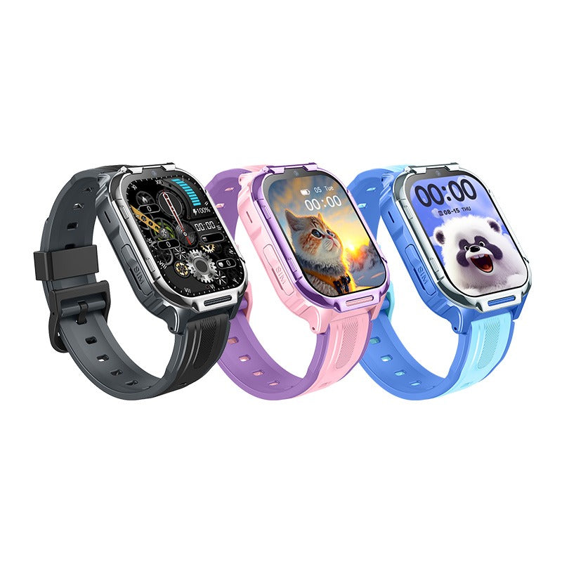 4G Kids Smart Watch with GPS Tracker, Video Call, SOS Safety Alert, WiFi Positioning, Camera, Sleep Monitor & Pedometer – Smartwatch for Boys and Girls
