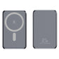 MagSafe Magnetic 15W Power Bank with 10000mAh Capacity and Alloy Shell - Gun Gray / 5000 MA