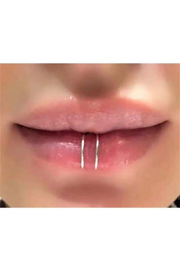 Clip On Fake Piercing Unisex Lip Nose Ear Cartilage Non Piercing Design