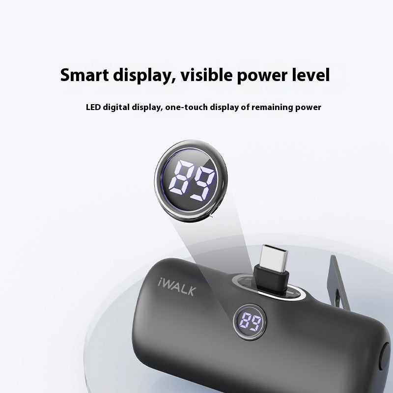 LPOS01L Powerbank 5000mAh med laddningsalternativ på 5V-3A och 9V-2A