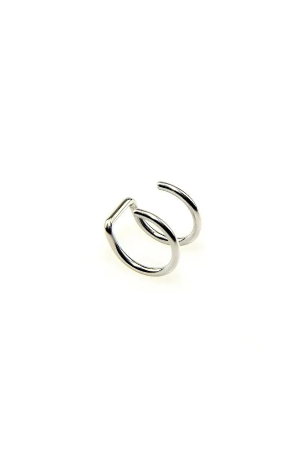 Clip On Fake Piercing Unisex Lip Nose Ear Cartilage Non Piercing Design