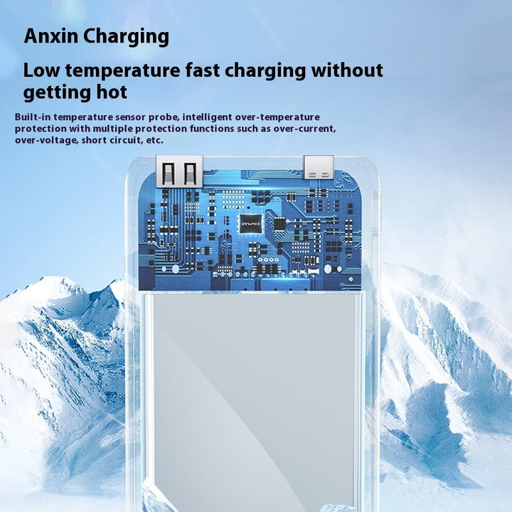 P168K P169K och P133K Power Banks Kompakta Bärbara Laddare