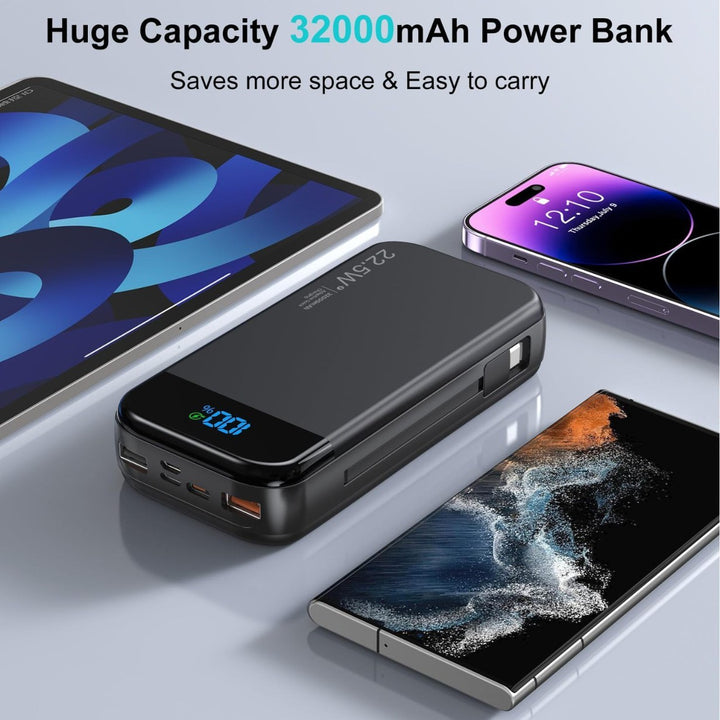 Anpassningsbar powerbank med flera färgalternativ