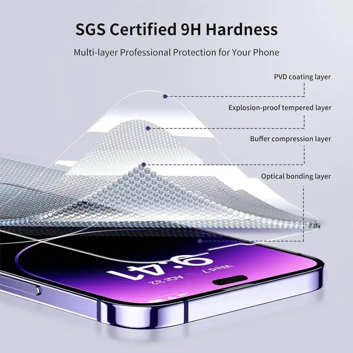 Härdat Glas Heltäckande Skärm 15 Silkskärm X Två Starka Xs HD 12 Mobiltelefonfilm
