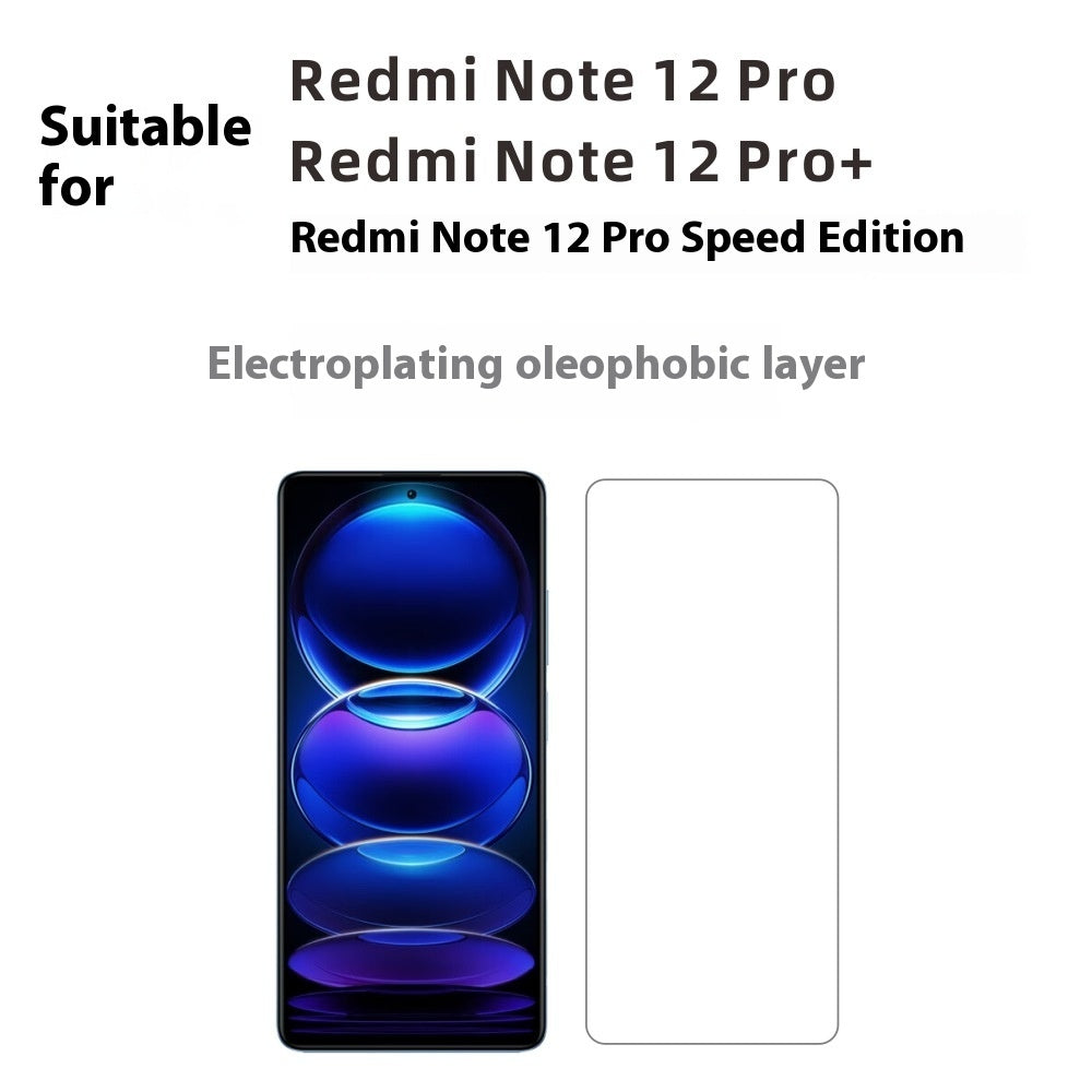 Note12Pro Härdat Glas Note 12 Pro Extreme Edition Mobiltelefonfilm