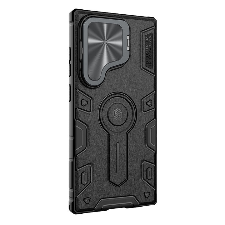 Magnetiskt mobilfodral linsfäste sekretess bakskal