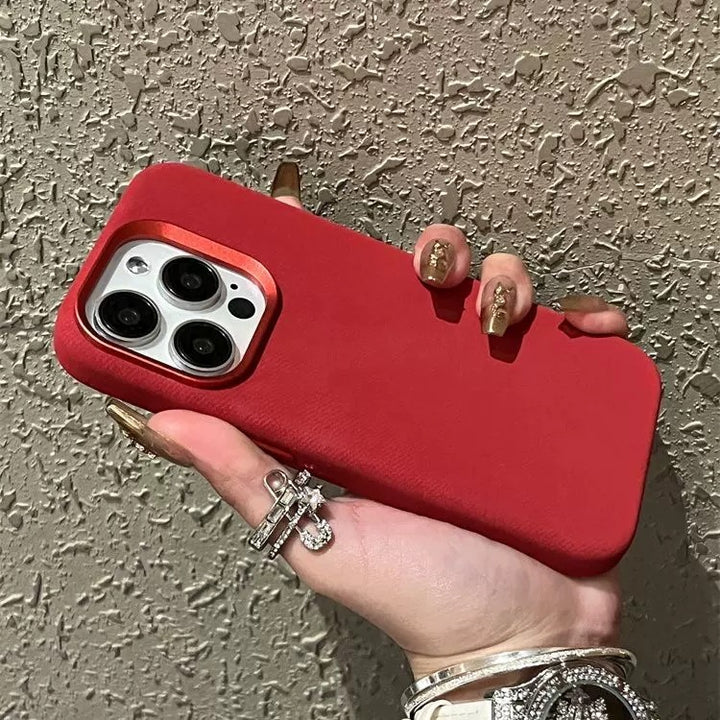 Magnetic Attraction Leather Anti Drop Phone Case in Multiple Colors