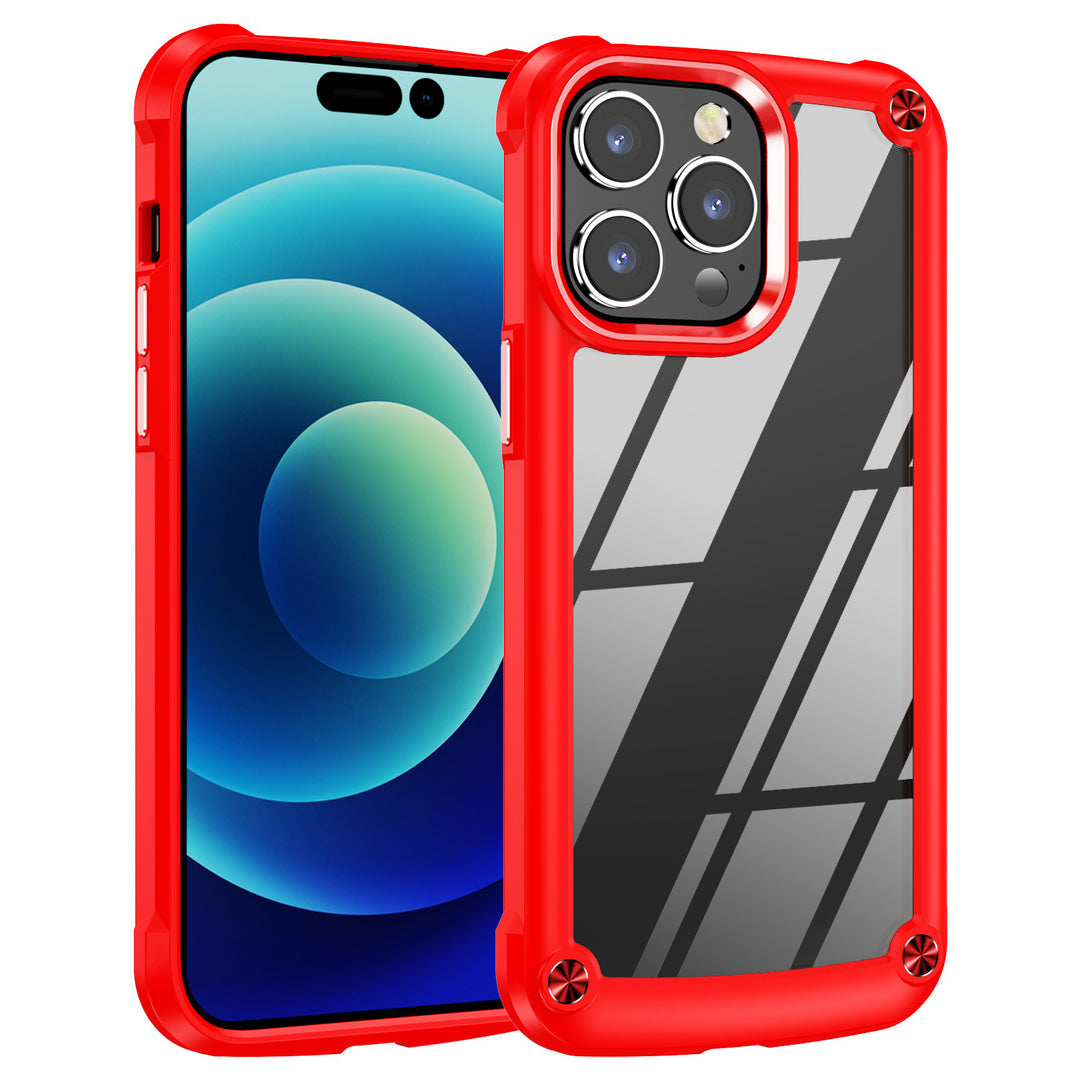 Super Shatterproof Transparent Phone Case for iPhone Models
