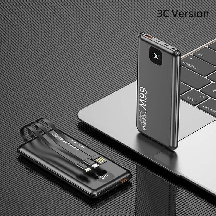 K-X10 liten powerbank med liten skärm Yuanfeng blå och andra färger
