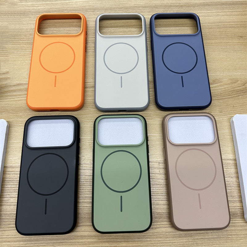 Magnetic Suction Phone Case with Shockproof and Anti-Fingerprint Features