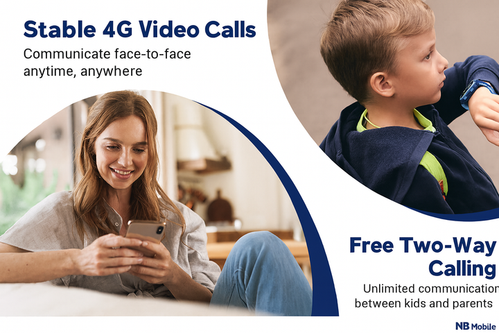 4G Android Barn Smartklocka med SIM-kort, GPS + WiFi + LBS Spårare, Vattentät IP67, SOS Nödsamtalsknapp, HD Videosamtal, Röstchatt, SMS, Skolläge, Fjärrövervakning, Kamera, Musikspelare, Flera Språk, Föräldrakontroll, Barns Smartklocka