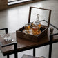 Skull Whiskey Decanter Set – 350ml Crystal Skull Decanter with 2 Double-Wall Glasses | Gothic Barware Gift Set