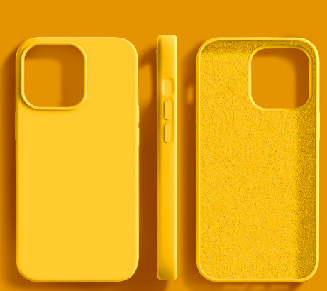 Liquid Silicone Phone Case with Shockproof and Anti-Fingerprint Features