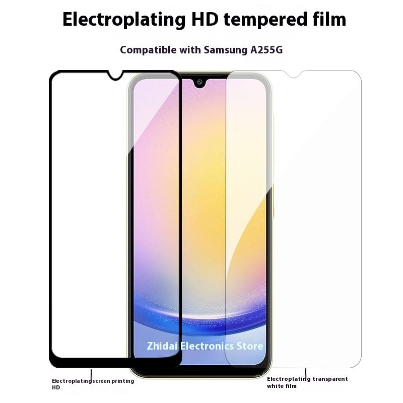 Härdat film elektroplätering transparent HD